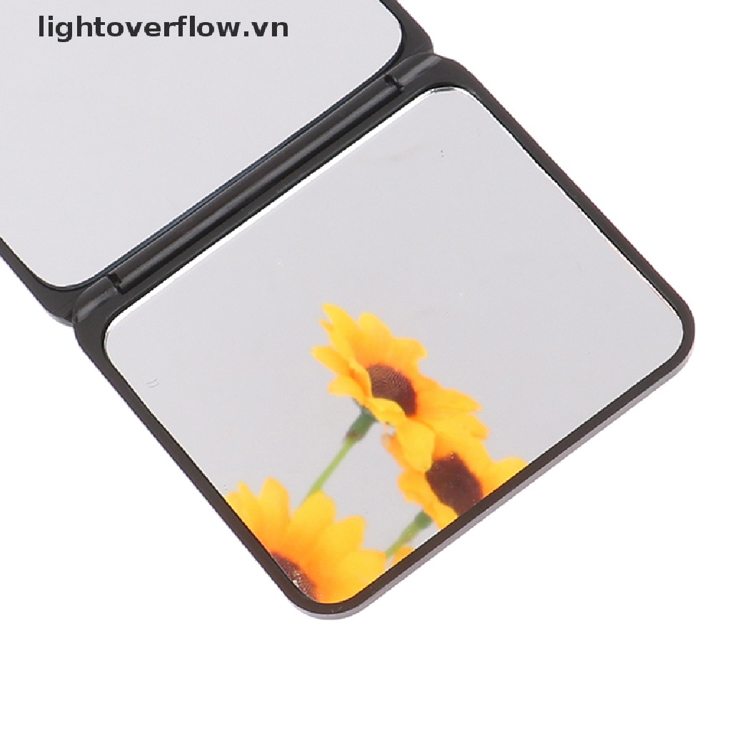 1 Gương Trang Điểm Mini Hai Mặt Có Thể Gập Lại