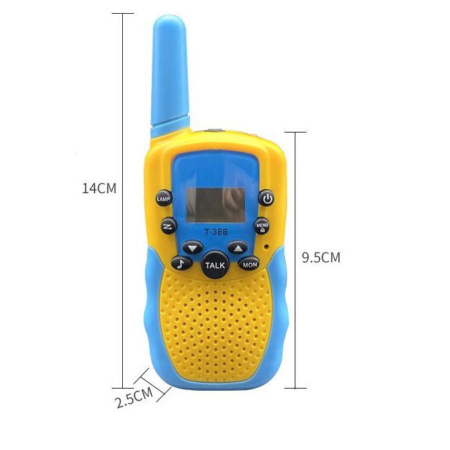 Đồ chơi bộ đàm cho bé T-388 mới nhất 2023 (set 2 chiếc)