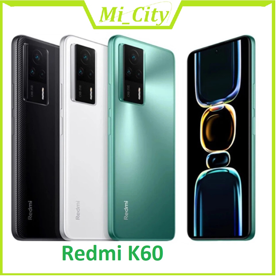 Điện thoại Xiaomi Redmi K60 5G Snapdragon 8+ Gen 1 - Màn 2K - Hàng nhập khẩu
