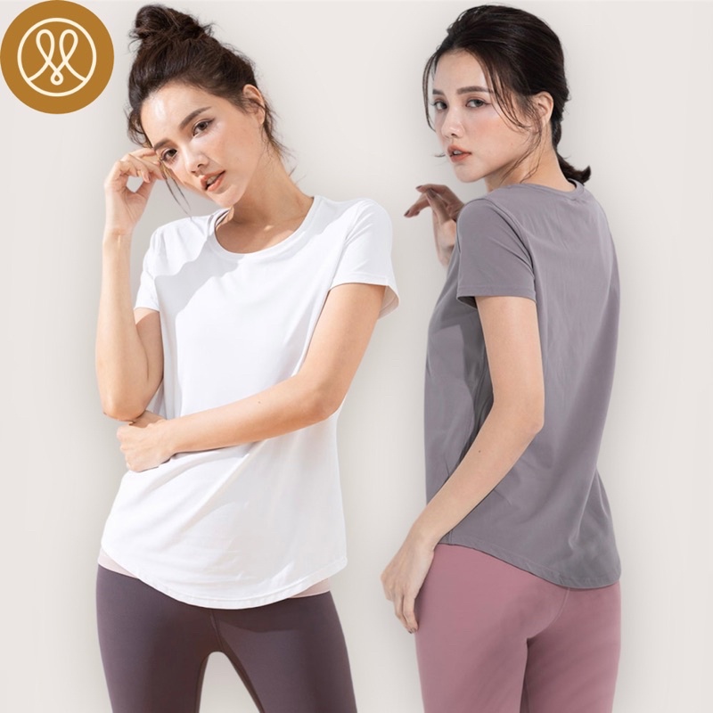 Áo thun thể thao tập gym yoga MEFIT Basic SS Top