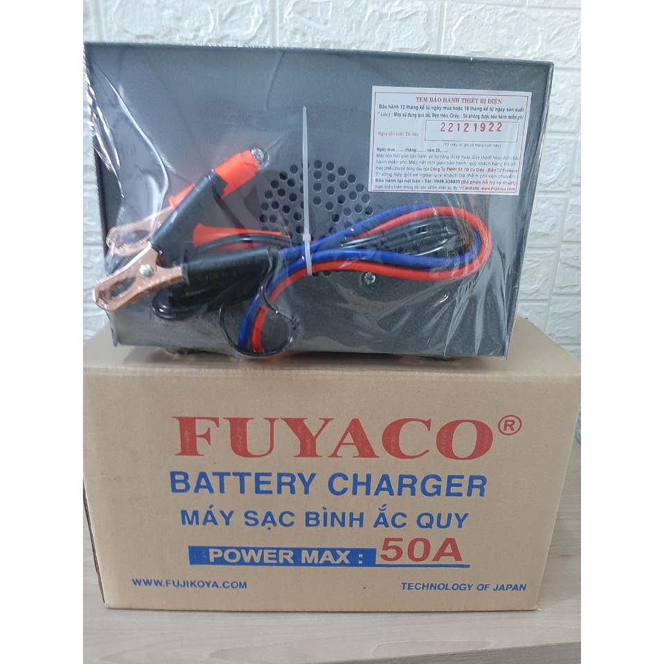 Máy sạc bình ắc quy 12V-24V-36V 50AH