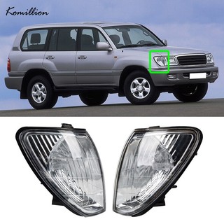 Bộ vỏ đèn tín hiệu trước cho xe hơi toyota land cruiser fj100 1998-2006