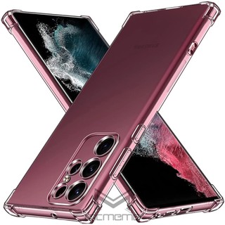 Ốp điện thoại mềm trong veo ngừa sốc cho Samsung Galaxy ss S24 S23 Ultra S22 S21 FE S20  S10 Lite S9 S8 Plus S10E S22+ S20+ S10+ S9+ S8+ 5G