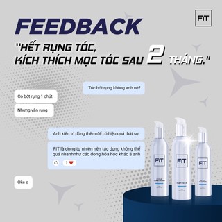 Dầu gội trị rụng tóc, giúp mọc tóc DHT Blocker - FIT Active Shampoo 250ml