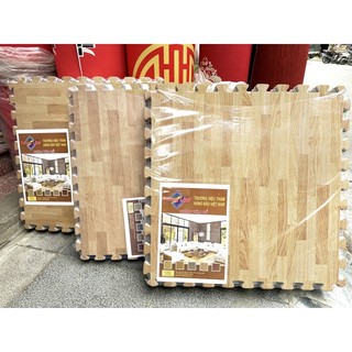 Xốp vân gỗ 60x60 tường lâm việt nam