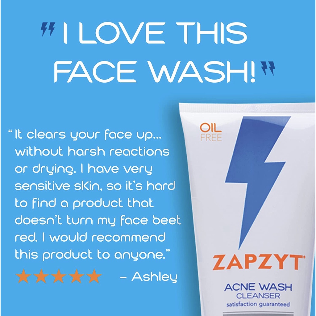 Sữa rửa mặt Zapzyt Ance Wash Cleanser 177g