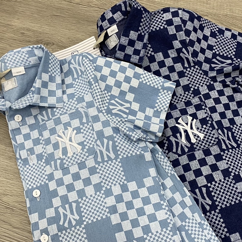 Set bộ bò logo vuông MLB tqxk