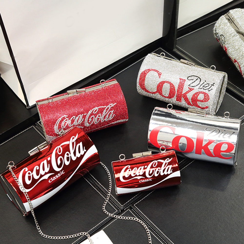 Túi Đeo Chéo Đính Đá Lấp Lánh Thời Trang Cho Nữ