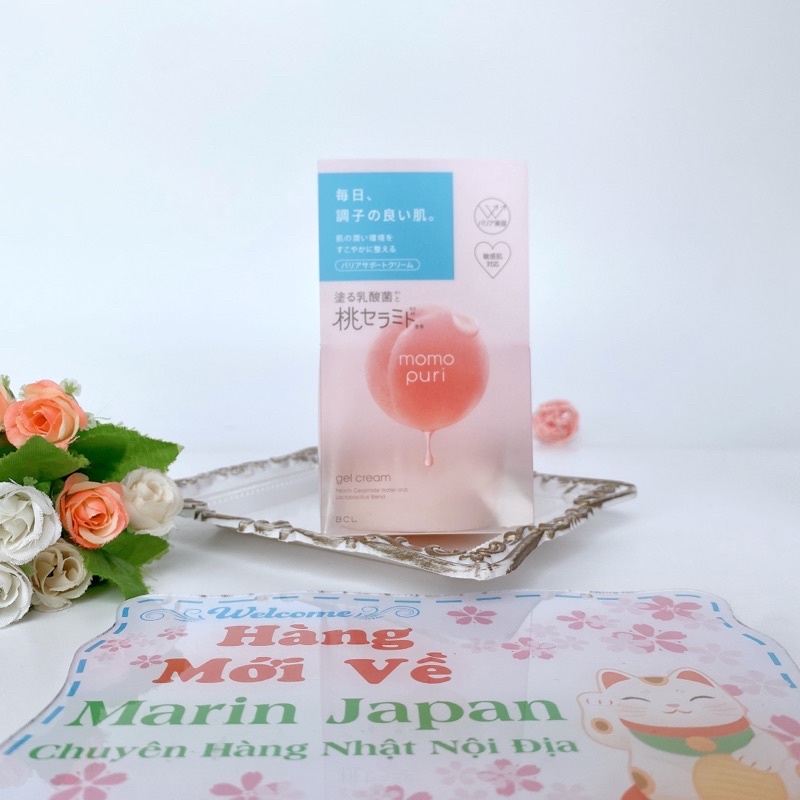 (Chuẩn bill Nhật) Kem dưỡng da gel dưỡng da Momo puri Momopuri Nhật Bản đào tiên