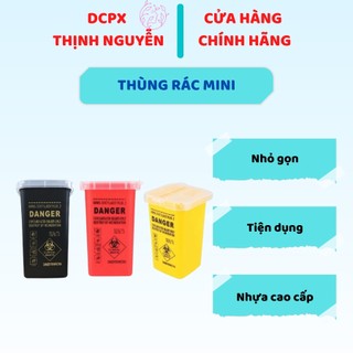 Thùng đựng rác mini dùng trong phun x.ă.m