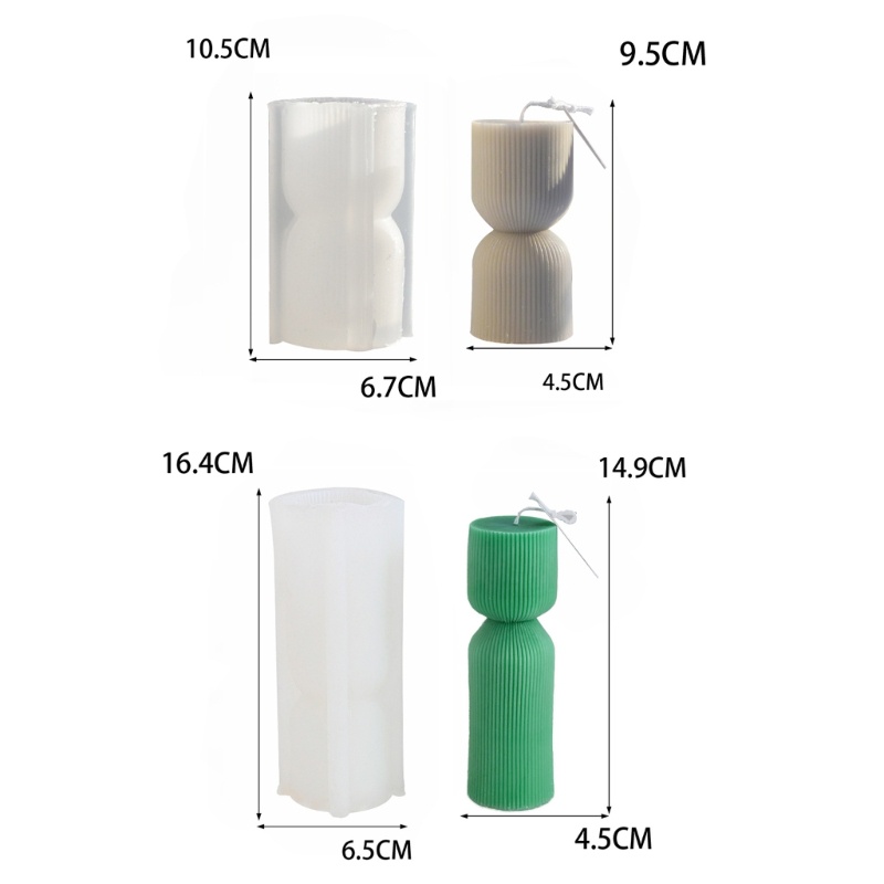 Khuôn Silicone Làm Nến Epoxy Có Thể Tái Sử Dụng