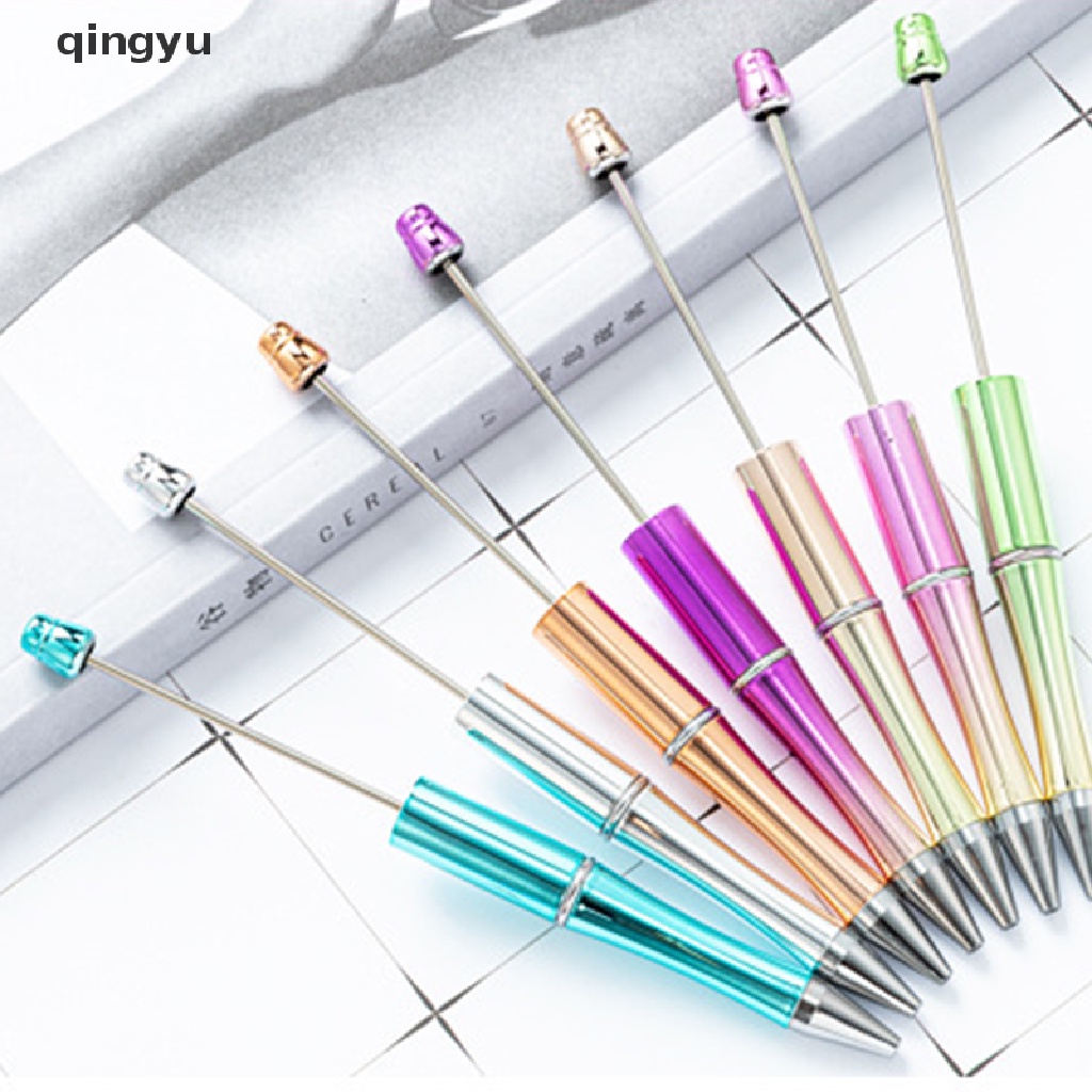 1 Bút Bi Xỏ Hạt Nhựa Tùy Chỉnh DIY