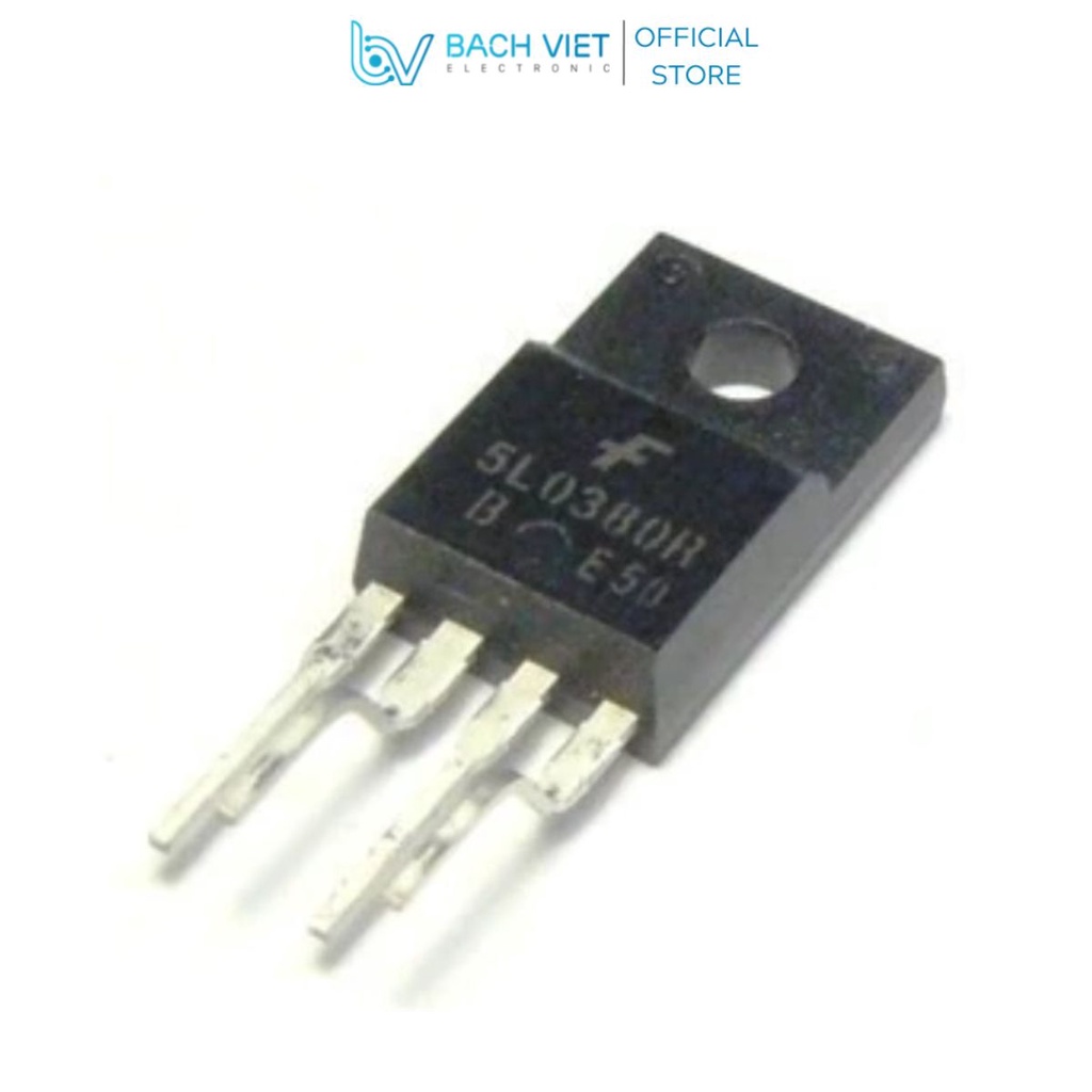 IC nguồn 5L0380R TO220F4IC  KA5L0380R 5L0380 TO-220F-4 IC NGUỒN XUNG