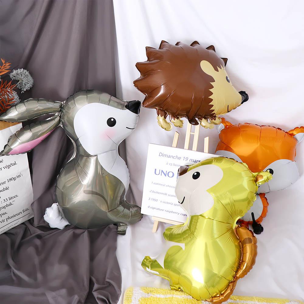 Bong Bóng Hình Thỏ Dễ Thương Dùng Trang Trí Tiệc