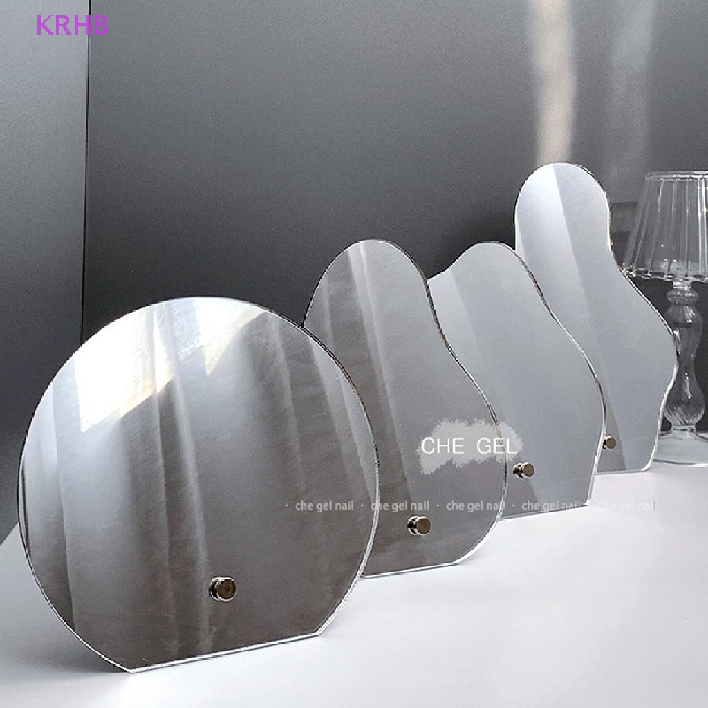 Khay Trưng Bày Móng Tay Giả Bằng Thủy Tinh Tráng Gương KRHB