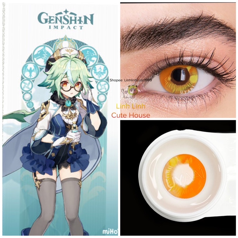 Lens Cosplay Coscon 0 Độ 14.5mm