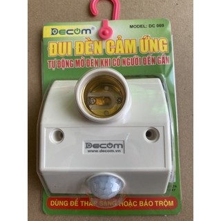 [CHÍNH HÃNG] ĐUÔI ĐÈN CẢM ỨNG HỒNG NGOẠI