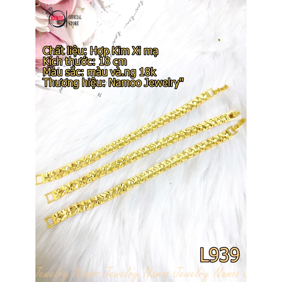 Lắc Tay Nữ L939 Phong Cách Thời Thượng Và Cá Tính Namoo Jewelry