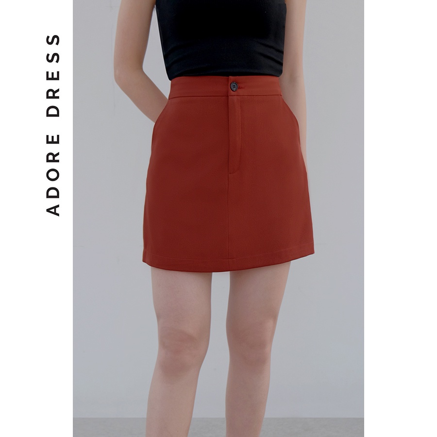 Quần chân váy basic 3 màu vải tuýt si 2LSK4016 ADORE DRESS