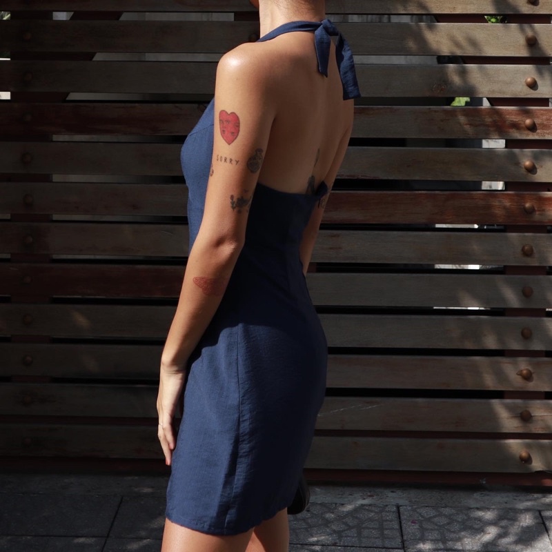Váy Yếm Buộc Cổ Quyến Rũ Noban Dress| FLANH