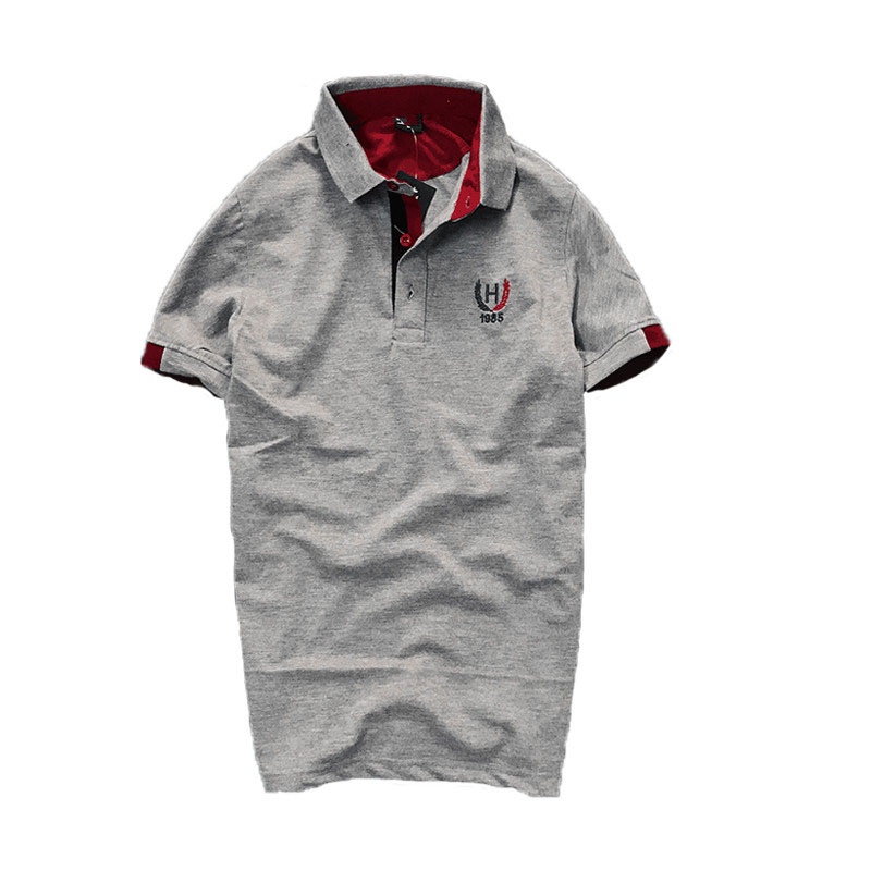 Áo Thun Nam POLO Cổ Bẻ Thêu Logo Bông Lúa Cao Cấp AC104
