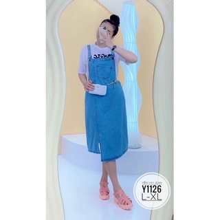 BIGSIZE Yếm váy jean Y1126