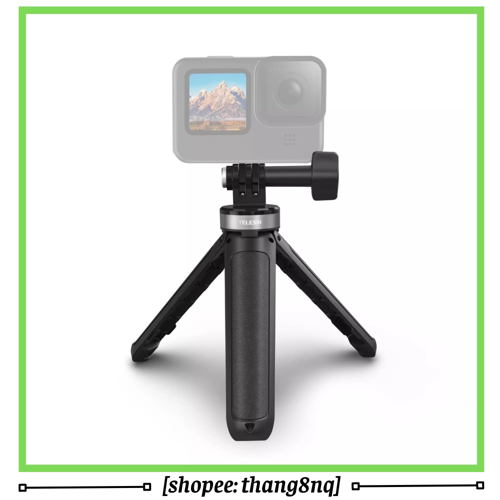 Gậy tripod MT-09 Telesin, tripod nhỏ gọn cho gopro, action cam