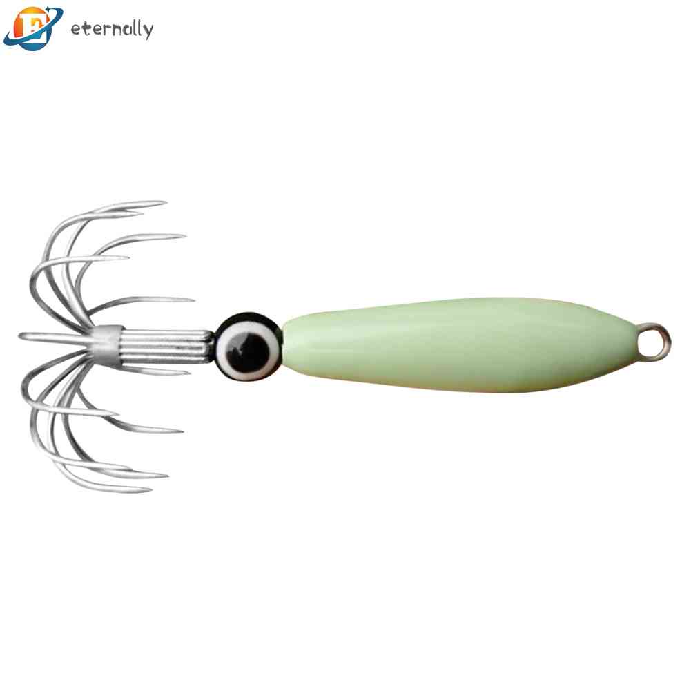 Mồi Giả Câu Cá Hình Mực Phát Quang