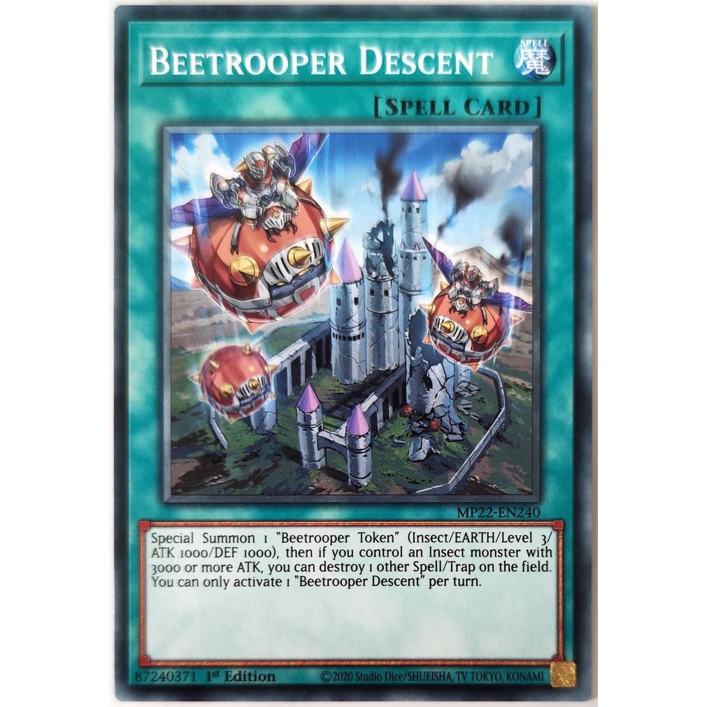 [Thẻ Yugioh] Beetrooper Descent |EN| Common