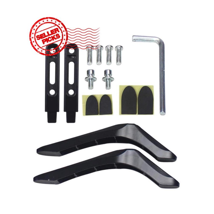Set 2 Giá Đỡ TV 32-65 Inch Samsung Vizio Sony LCD TV Not For LG TV Black E8N2 Và Phụ Kiện