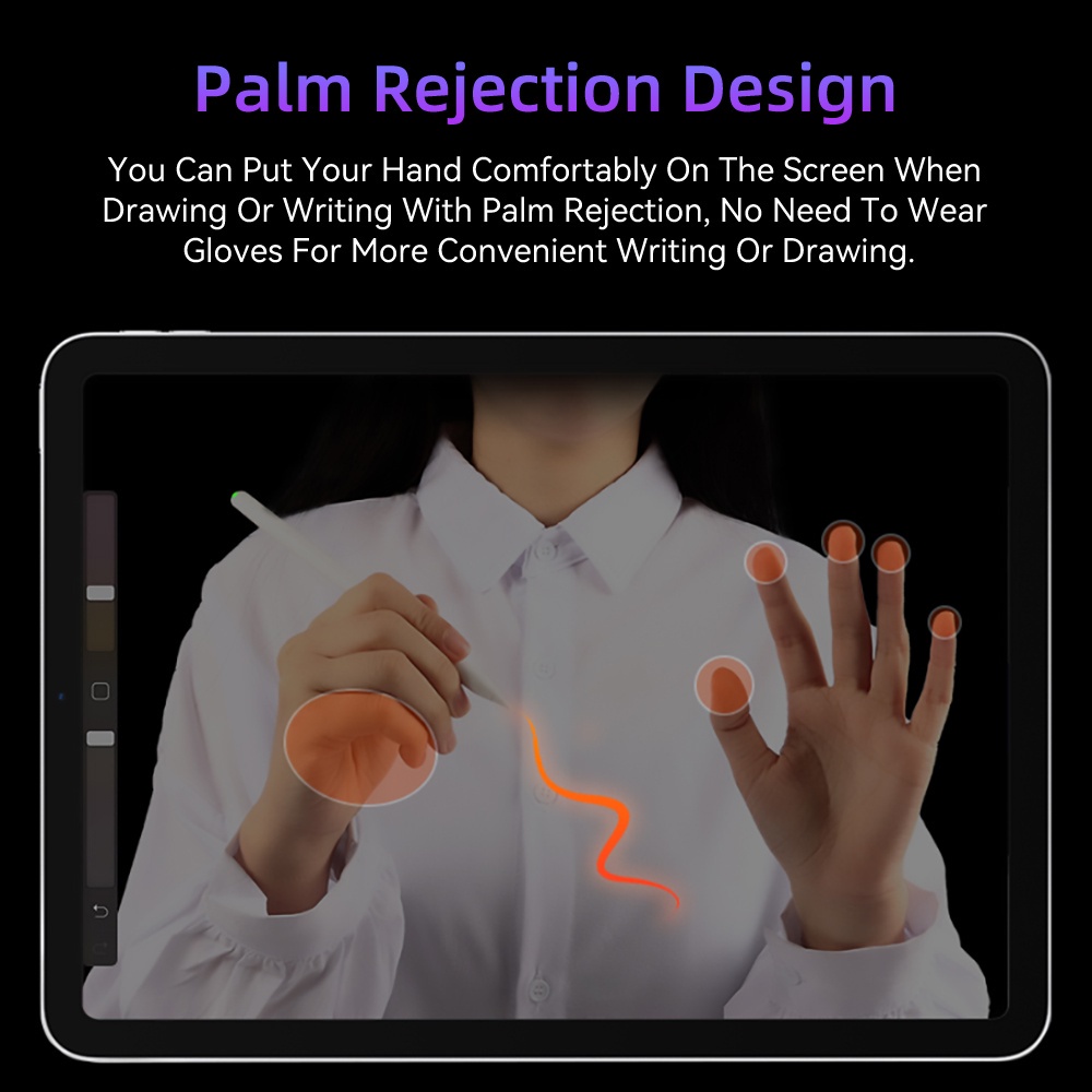 Bút Cảm Ứng Áp Suất Không Dây Cho Apple Pencil iPad mini 6 Air 4 5 Pro 11 12.9