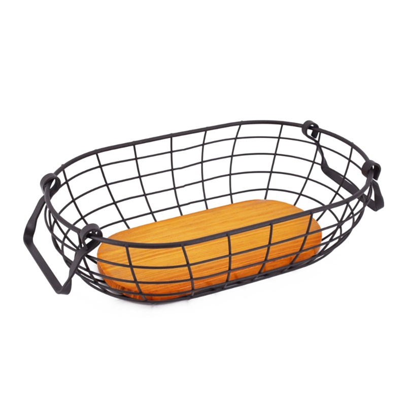 Giỏ Sắt Đựng Gia Vị Để Bàn Tiện Dụng Cho Nhà Bếp