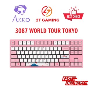 Bàn phím cơ akko 3087 world tour tokyo - cherry/ akko switch