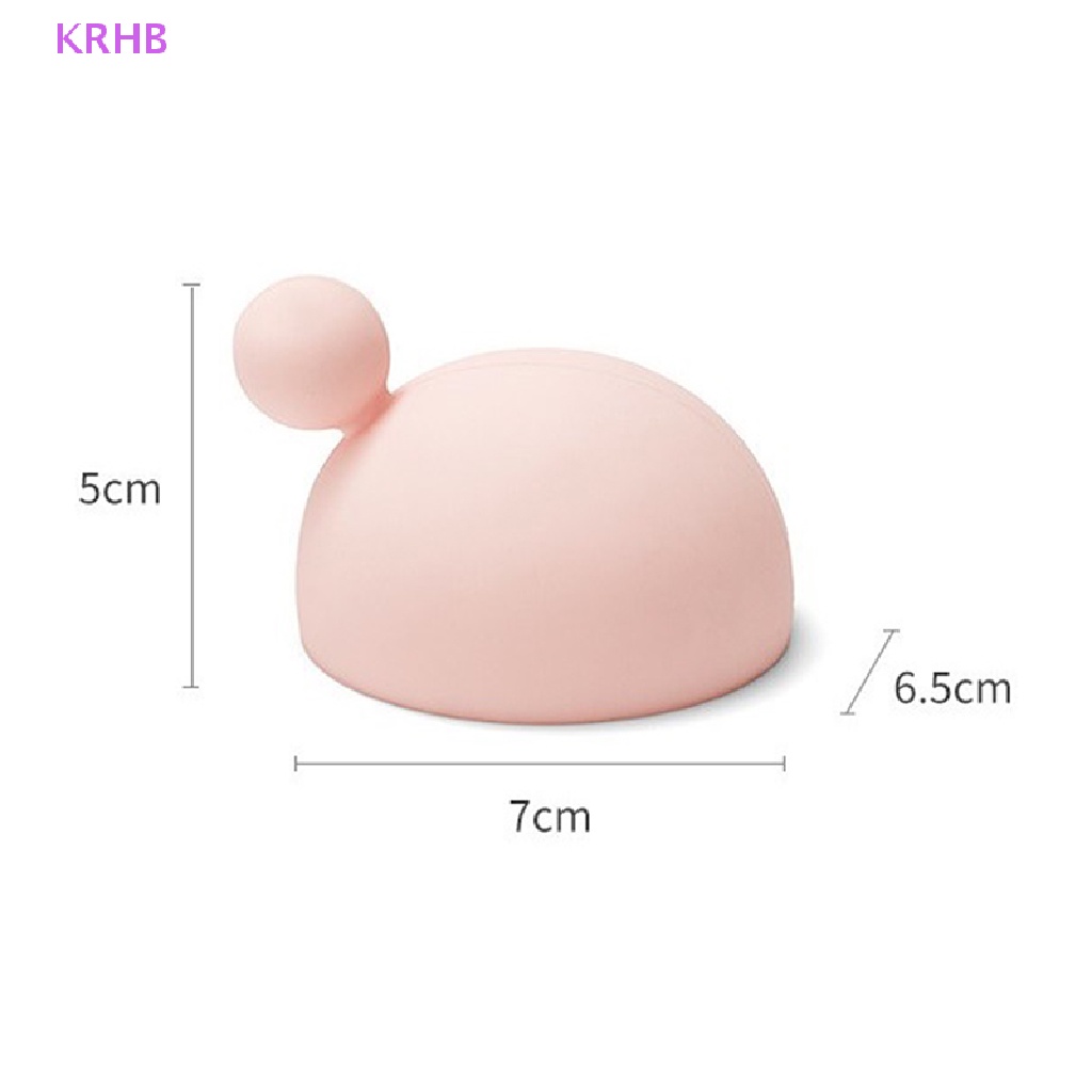 1 Miếng Silicone Vệ Sinh Cọ Trang Điểm Mới