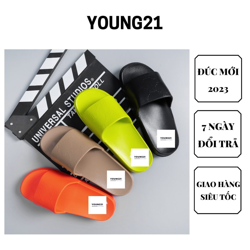 Dép nam nữ cao su đúc M,LB siêu bền nhẹ chống thấm nước mới 2024 YOUNG21