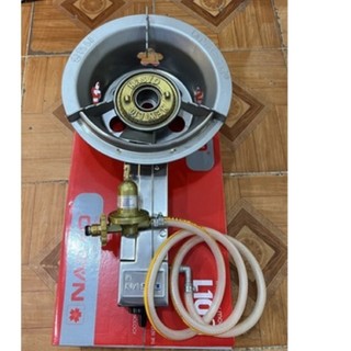 Bếp ga công nghiệp 🥰    Free ship🥰  Bếp gas công nghiệp inox NASYO L10SI + bộ van dây điều áp loại 1 giá rẻ