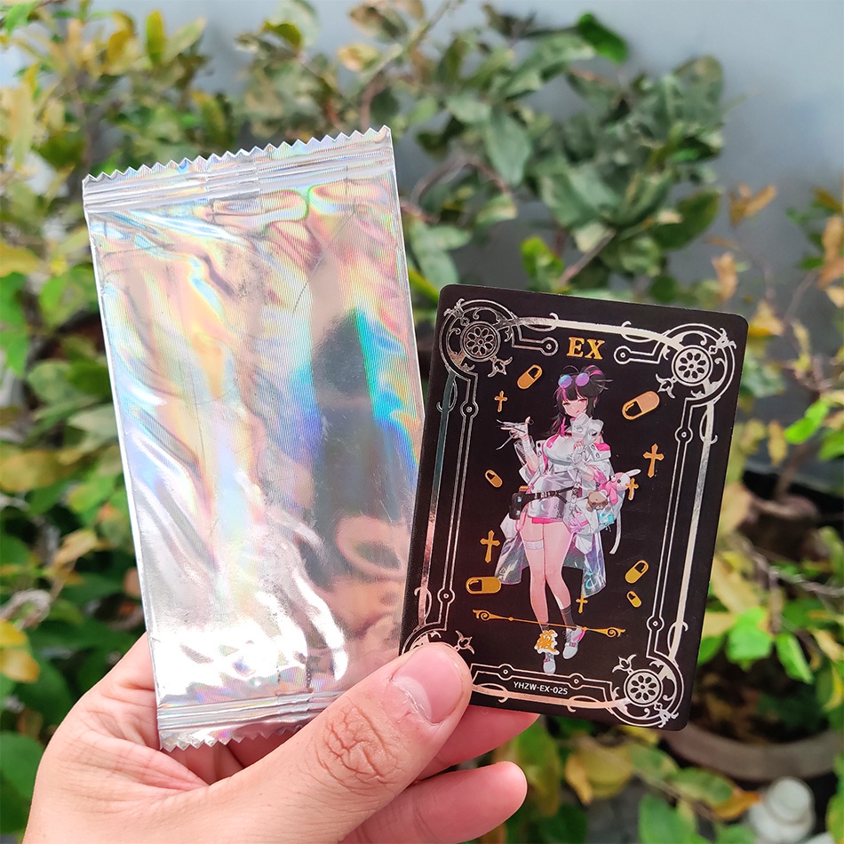 Set ảnh thẻ nhân phẩm Waifu Anime Girl Chika ngẫu nhiên chibi xinh xắn siêu rẻ (Mẫu mới)