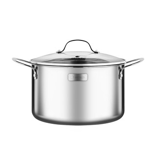 Nồi inox cao cấp 3 lớp đáy liền Trimax 28cm Nồi luộc gà inox 304 Elmich 3736