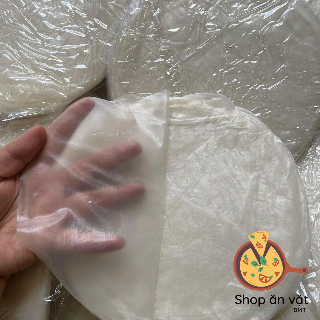 Bánh tráng phơi sương Tây Ninh bánh tráng tròn phơi sương mỏng dai 500g - 04100260