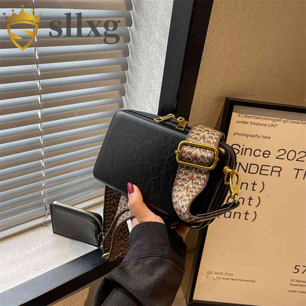 Túi Da Đeo Chéo 2 Trong 1 Thời Trang Cho Nữ