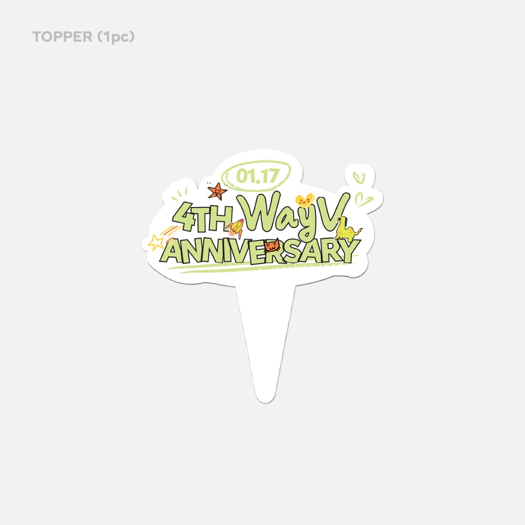 WayV 4th Anniversary Party Package