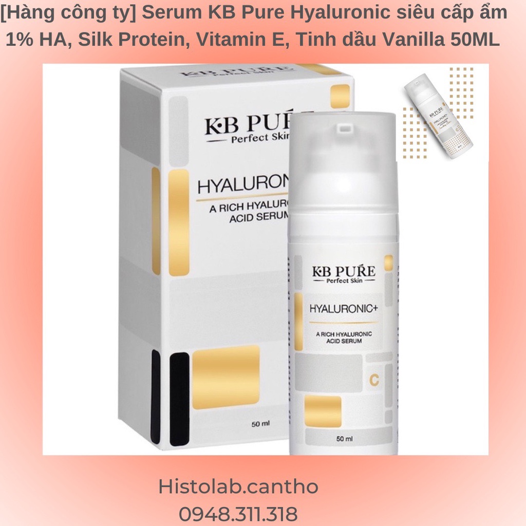 Serum KB Pure Hyaluronic siêu cấp ẩm 50ML