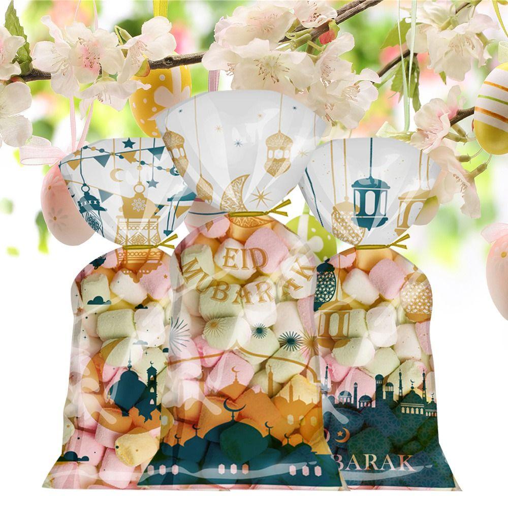 Set 105 Túi Đựng Kẹo Phong Cách Hồi Giáo Dùng Một Lần DIY