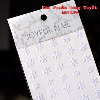 sticker dán trang trí móng kim tuyến