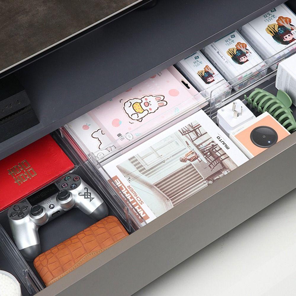 1 Thanh Chia Ngăn Tủ Không Cần Đục Lỗ Có Thể Điều Chỉnh Dùng Trong Nhà Bếp
