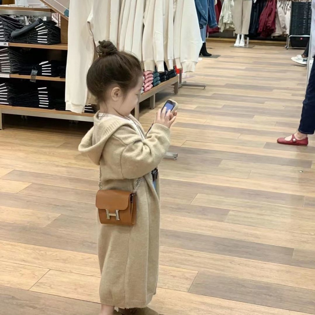 Áo Khoác Cardigan Dệt Kim Dáng Dài Có Mũ Trùm Thời Trang Thu Đông Phong Cách Mới 2022 Cho Nữ