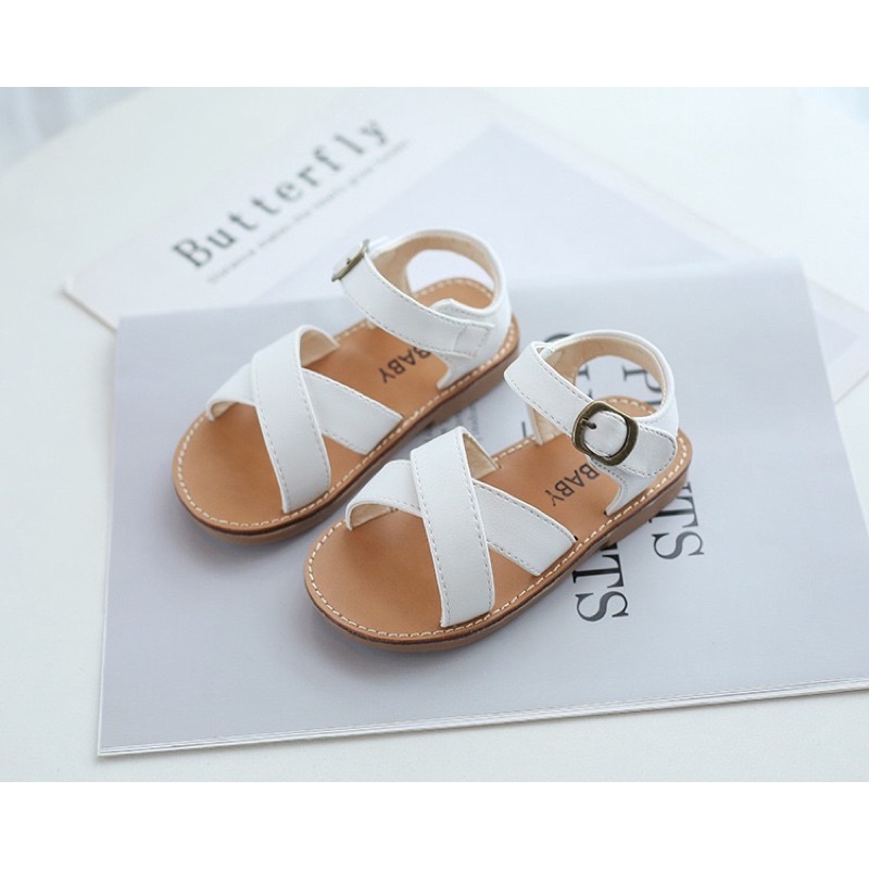 DÉP bé gái, sandal bé gái chống trơn trượt MG BABY chính hãng