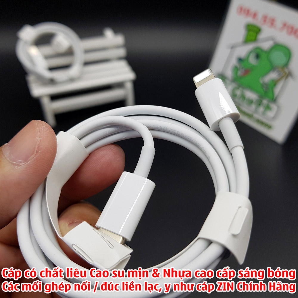 [Loại 1] Cáp Sạc Nhanh C-L 18W/20W IP 11/12/13/14 Dài 1m USB-C to Ligh_ning