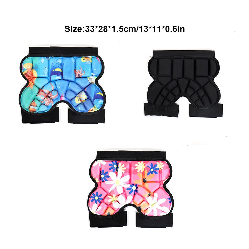 Quần Short Bảo Vệ Mông Chống Va Đập Có Khóa Cài Mạnh Dùng Trượt Tuyết Thể Thao