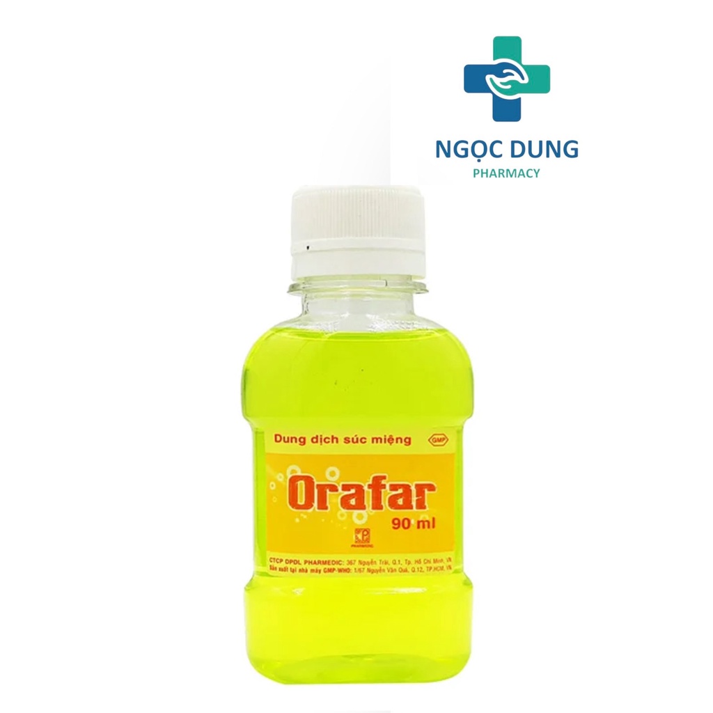Dung dịch súc miệng Orafar 90ml